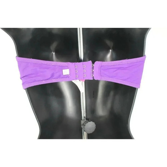 ladies PINK bra Multi-way Bandeau size 34C - Picture 2 of 3